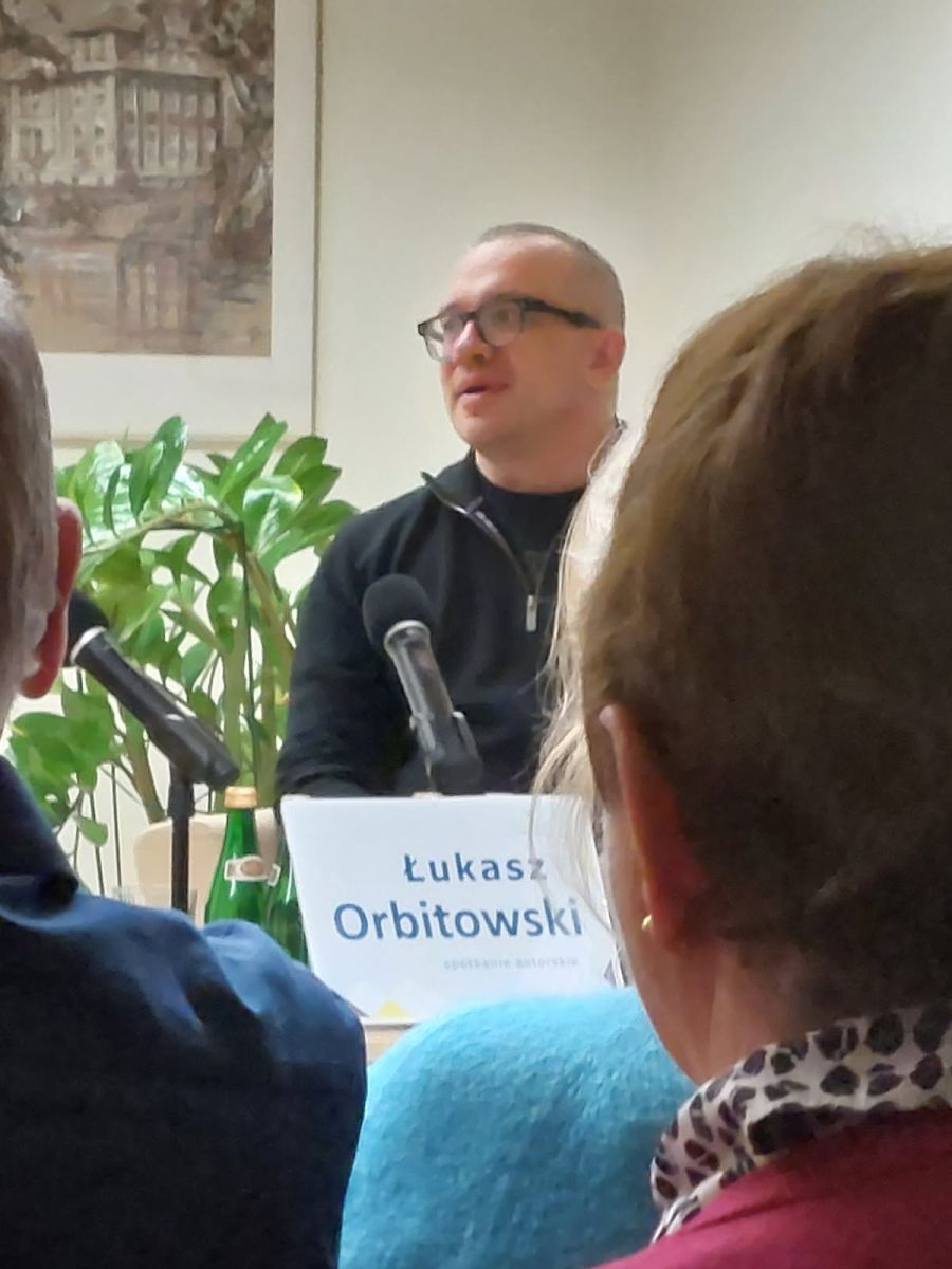 SPOTKANIE Z ŁUKASZEM ORBITOWSKIM